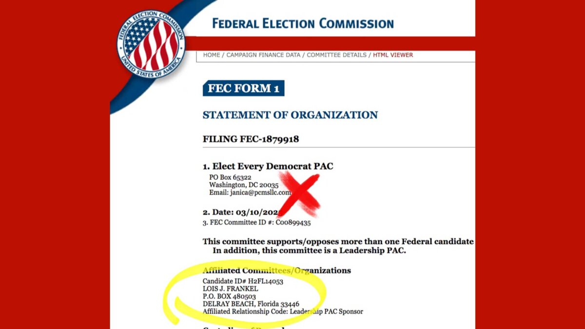 Lois Frankel's Secret PAC