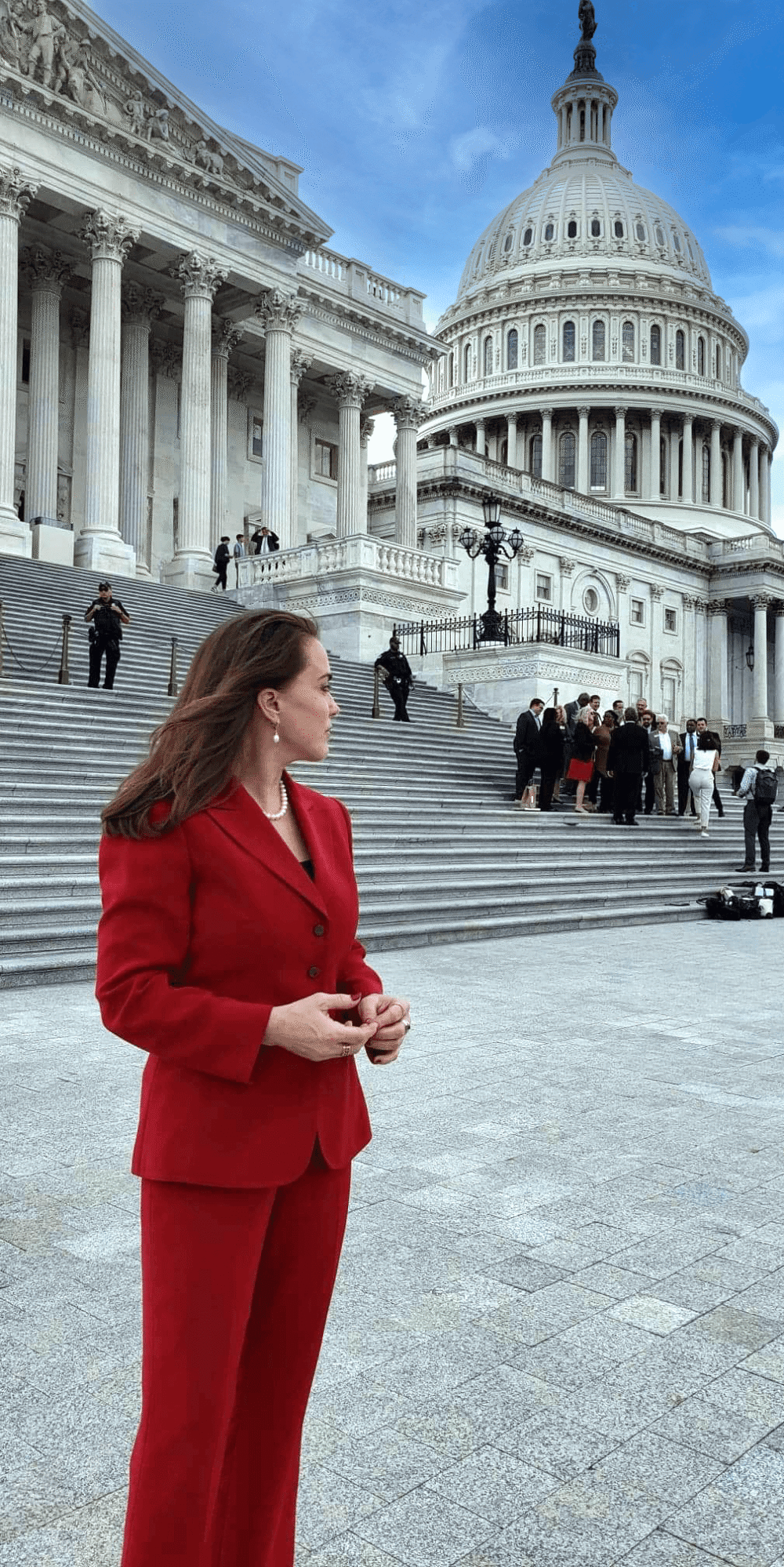 Deborah Adeimy at the Capitol