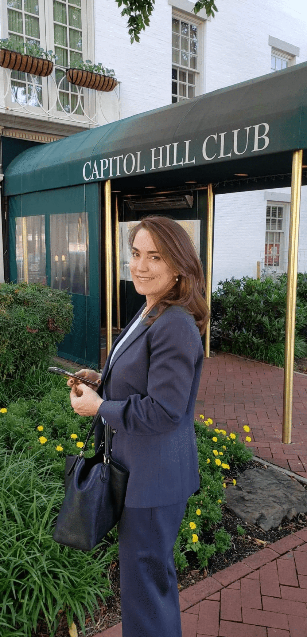 Deborah Adeimy at the Capital Hill Club